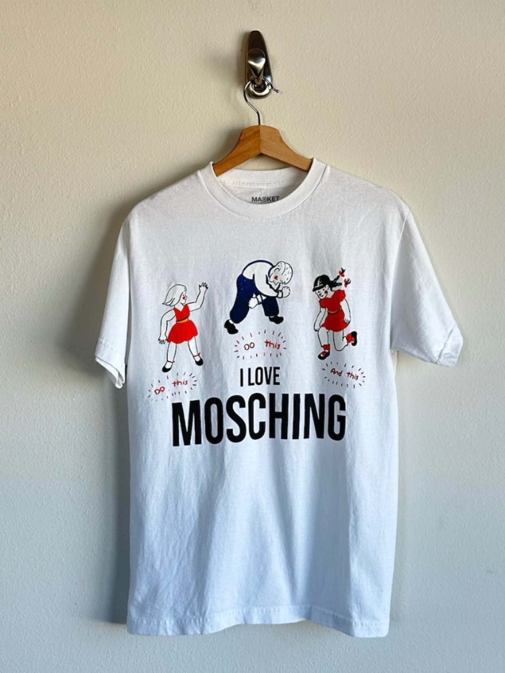 Chinatown Market / Market I love Mosching White Tee Size XS